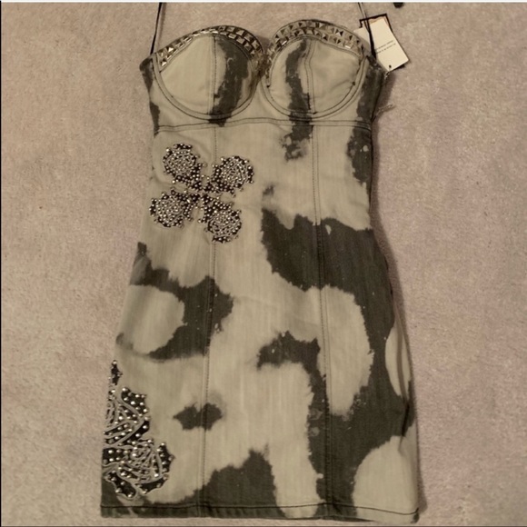 Guess Dresses & Skirts - Guess-denim dress with stud detail